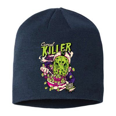 Cereal Killer Funny Sustainable Beanie