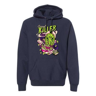 Cereal Killer Funny Premium Hoodie