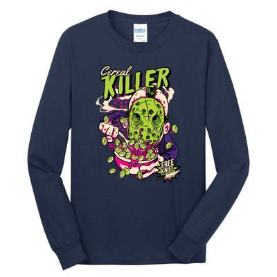 Cereal Killer Funny Tall Long Sleeve T-Shirt