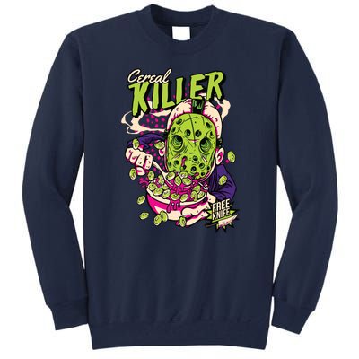 Cereal Killer Funny Tall Sweatshirt