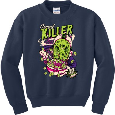 Cereal Killer Funny Kids Sweatshirt