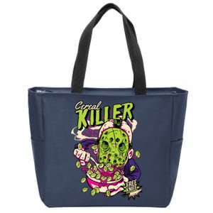 Cereal Killer Funny Zip Tote Bag