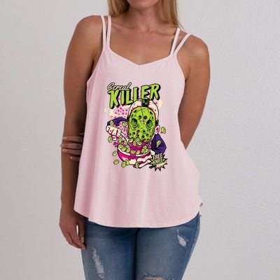 Cereal Killer Funny Women's Strappy Tank