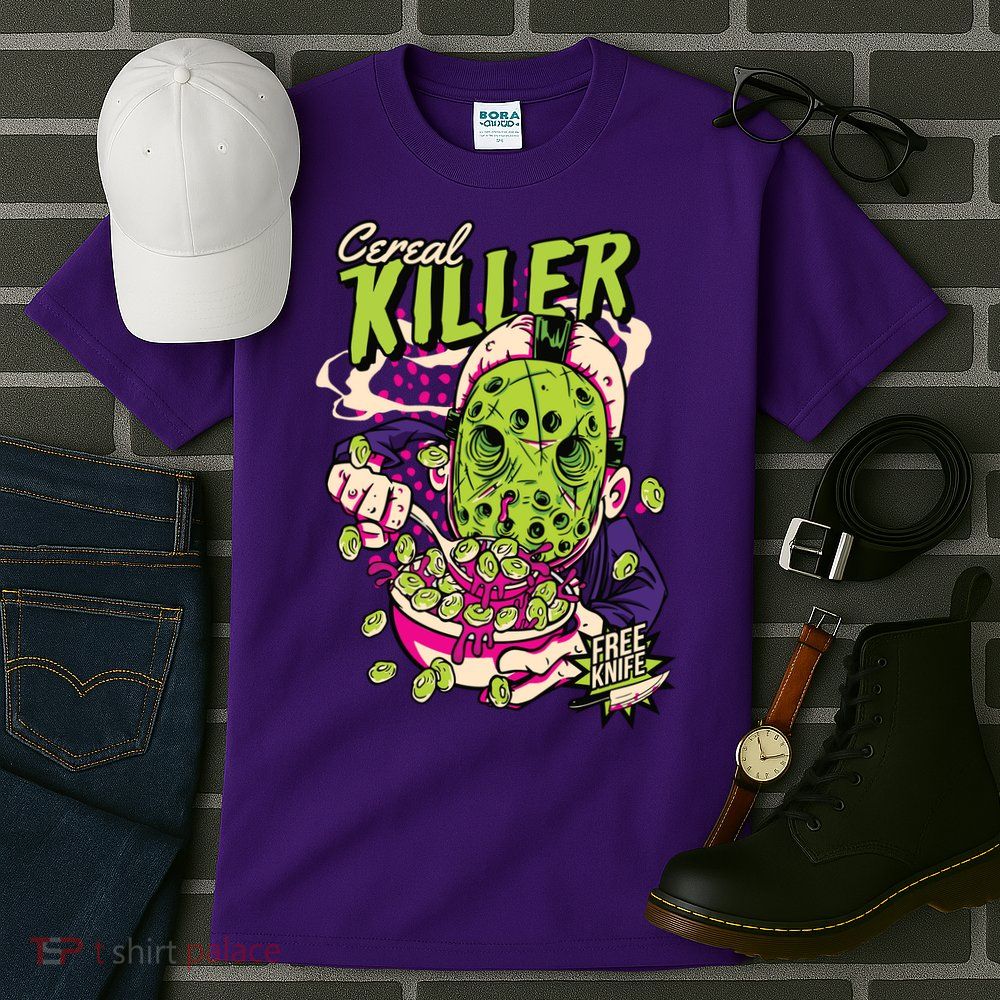 Cereal Killer Funny Tall T-Shirt