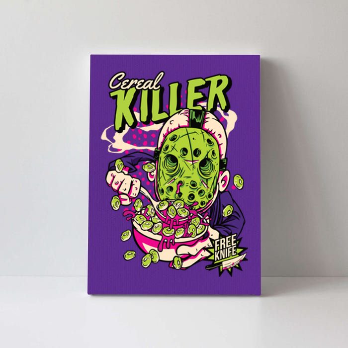 Cereal Killer Funny Canvas