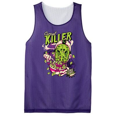 Cereal Killer Funny Mesh Reversible Basketball Jersey Tank