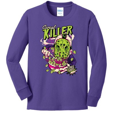 Cereal Killer Funny Kids Long Sleeve Shirt