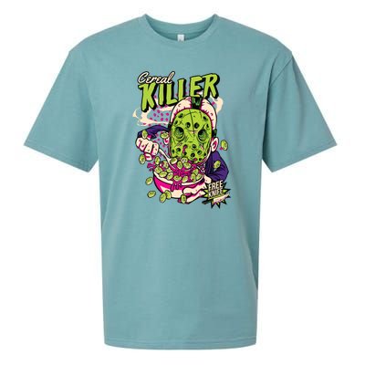 Cereal Killer Funny Sueded Cloud Jersey T-Shirt