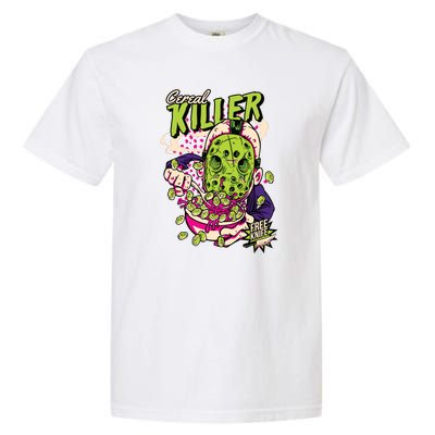 Cereal Killer Funny Garment-Dyed Heavyweight T-Shirt