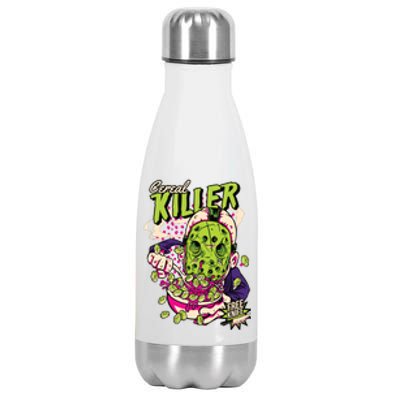 Cereal Killer Funny Stainless Steel Insulated Water Bottle