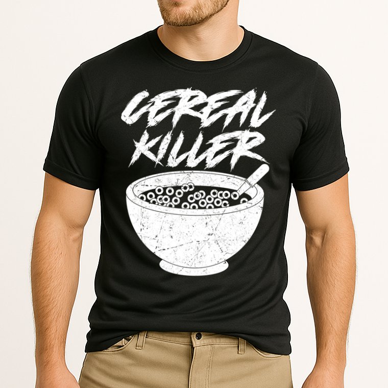 Cereal Killer Funny Halloween Distressed Performance Shirt
