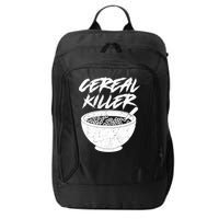 Cereal Killer Funny Halloween Distressed City Backpack
