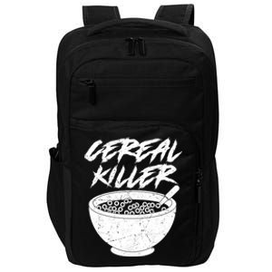 Cereal Killer Funny Halloween Distressed Impact Tech Backpack