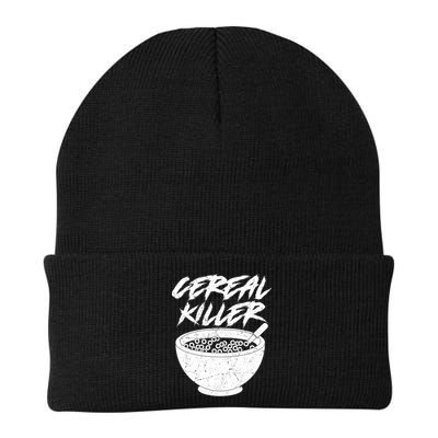 Cereal Killer Funny Halloween Distressed Beanie