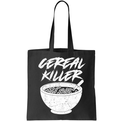 Cereal Killer Funny Halloween Distressed Bag