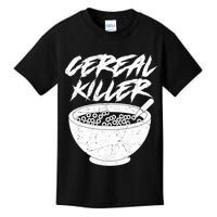 Cereal Killer Funny Halloween Distressed Kids T-Shirt