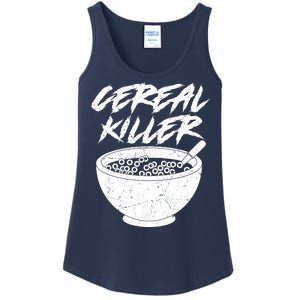 Cereal Killer Funny Halloween Distressed Ladies Essential Tank