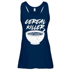 Cereal Killer Funny Halloween Distressed Ladies Essential Flowy Tank