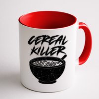 Cereal Killer Funny Halloween Distressed Mug