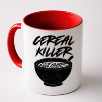 Cereal Killer Funny Halloween Distressed Mug