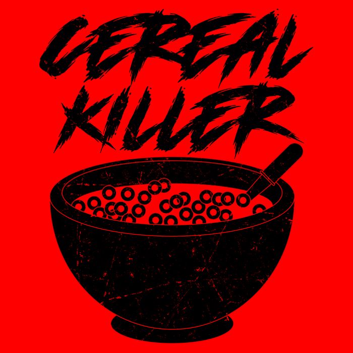 Cereal Killer Funny Halloween Distressed Mug