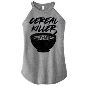 Cereal Killer Funny Halloween Distressed Women's Perfect Tri Rocker Tank