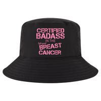 Certified Badass Fight Against Breast Cancer Cool Comfort Performance Bucket Hat
