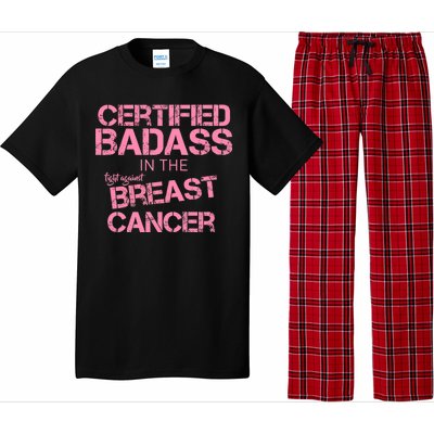 Certified Badass Fight Against Breast Cancer Pajama Set