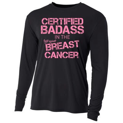 Certified Badass Fight Against Breast Cancer Cooling Performance Long Sleeve Crew