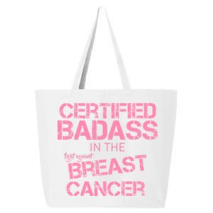 Certified Badass Fight Against Breast Cancer 25L Jumbo Tote