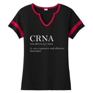 Certified Registered Nurse Anesthetists CRNA Ladies Halftime Notch Neck Tee