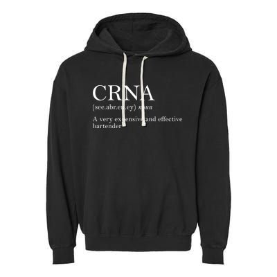Certified Registered Nurse Anesthetists CRNA Garment-Dyed Fleece Hoodie