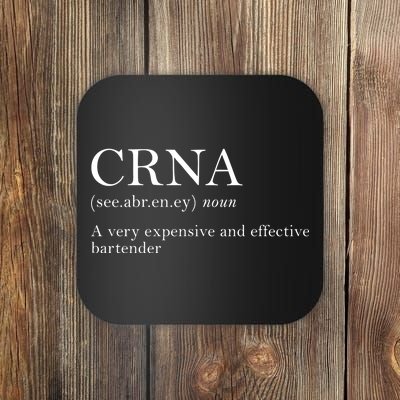 Certified Registered Nurse Anesthetists CRNA Coaster