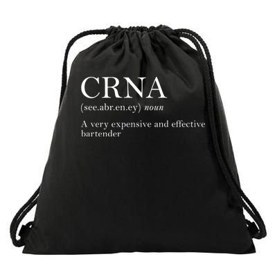 Certified Registered Nurse Anesthetists CRNA Drawstring Bag