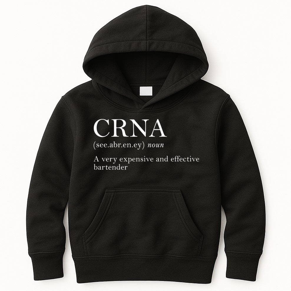 Certified Registered Nurse Anesthetists CRNA Kids Hoodie