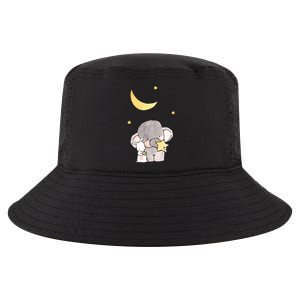 Cute Elephant Stars Cool Comfort Performance Bucket Hat