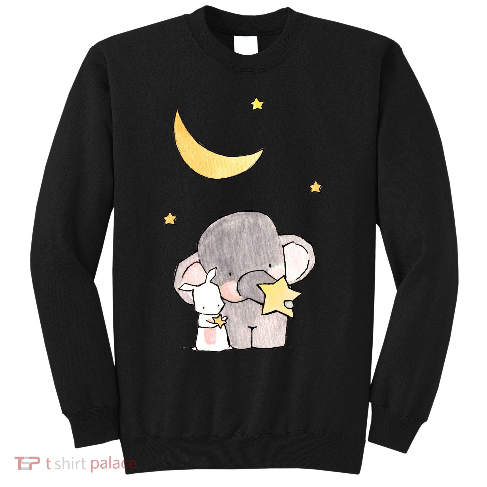 Cute Elephant Stars Sweatshirt