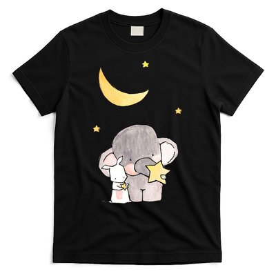 Cute Elephant Stars T-Shirt