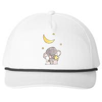 Cute Elephant Stars Snapback Five-Panel Rope Hat