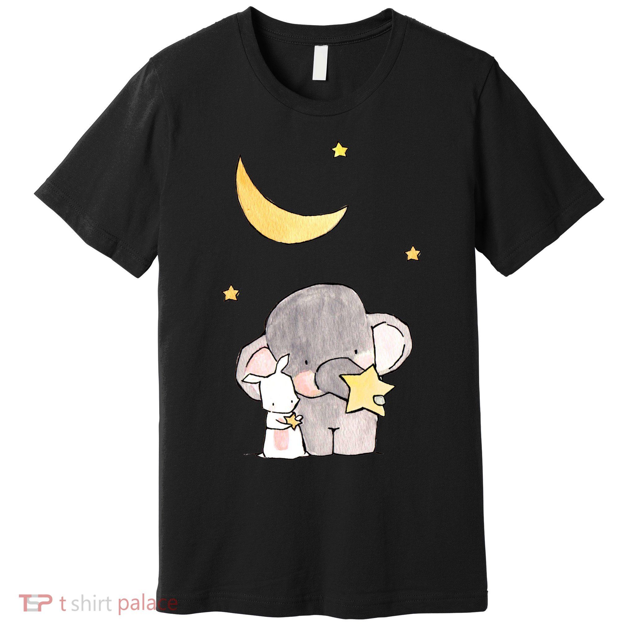 Cute Elephant Stars Premium T-Shirt