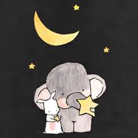 Cute Elephant Stars Trucker Hat