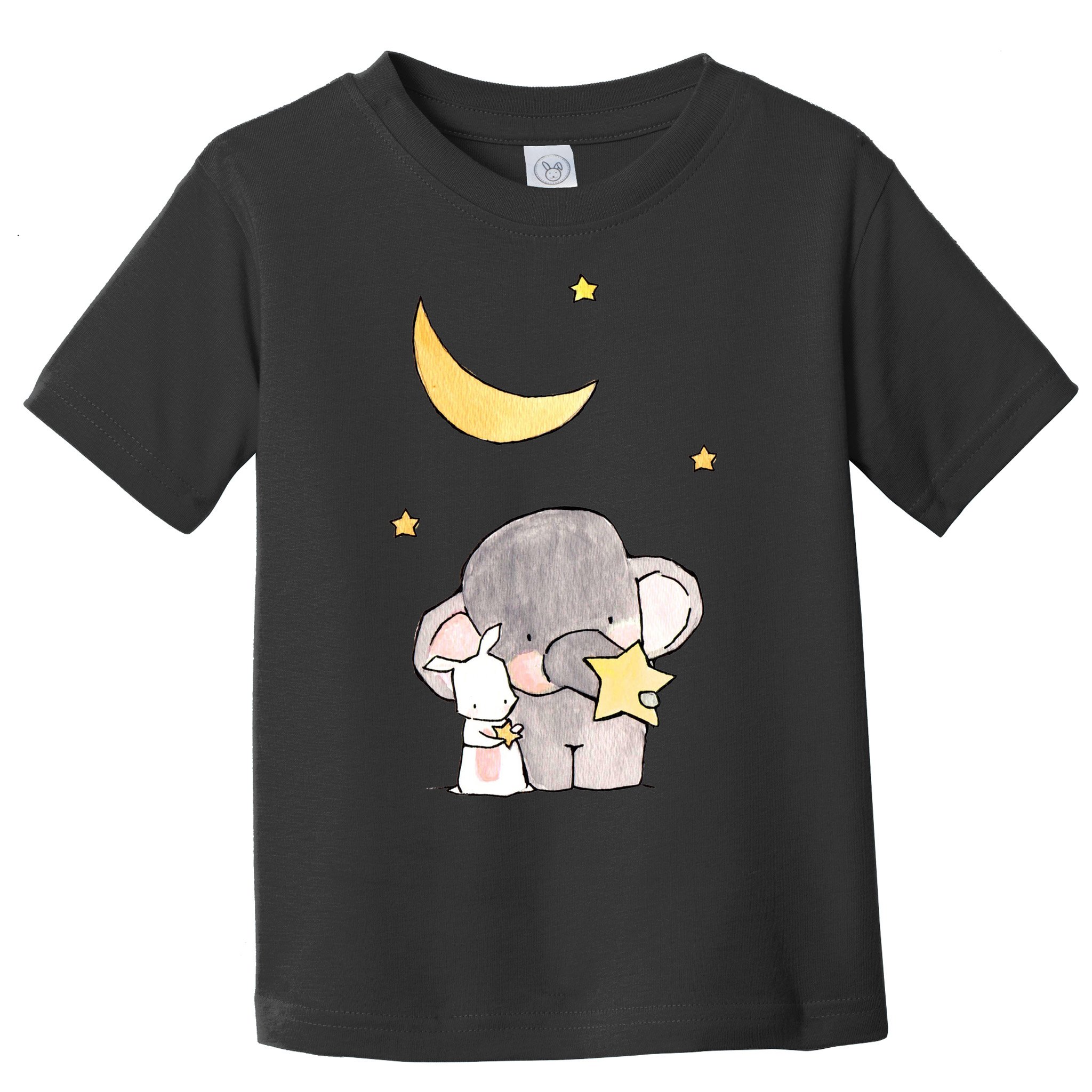 Cute Elephant Stars Toddler T-Shirt