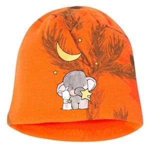 Cute Elephant Stars Kati - Camo Knit Beanie