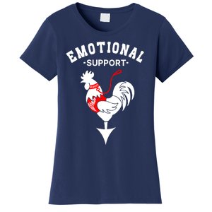 Chicken Emotional Support Cock Women's T-Shirt