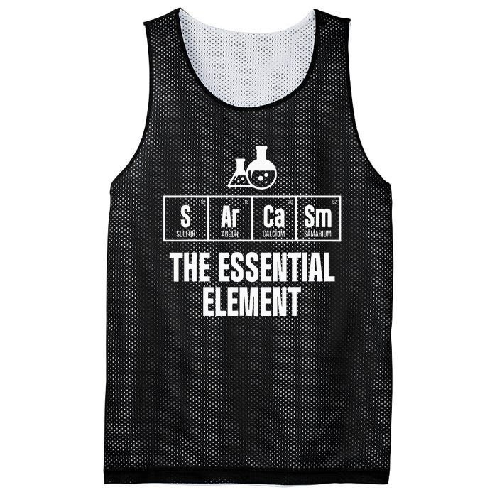 Chemical Engineer Sarcasm Element Engineering Gifts Mesh Reversible Basketball Jersey Tank