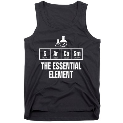 Chemical Engineer Sarcasm Element Engineering Gifts Tank Top