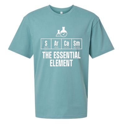 Chemical Engineer Sarcasm Element Engineering Gifts Sueded Cloud Jersey T-Shirt