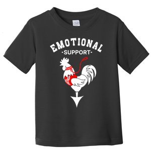 Chicken Emotional Support Cock Toddler T-Shirt