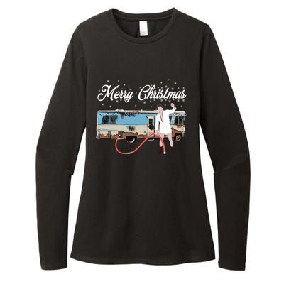 Cousin Eddie, Shitter Was Full Premium Womens CVC Long Sleeve Shirt