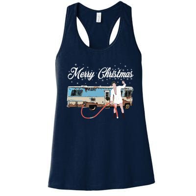 Cousin Eddie, Shitter Was Full Premium Women's Racerback Tank